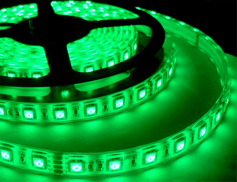Green LED Light