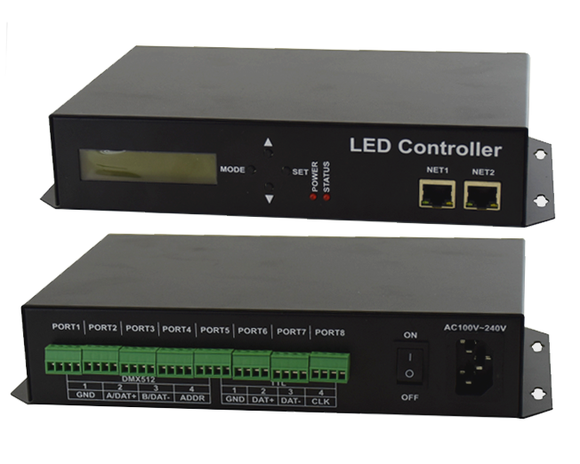 SPI DMX Artnet Controller